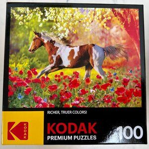 FIRM.  Kodak "Meadow Run" Premium Puzzle 100 Pc.